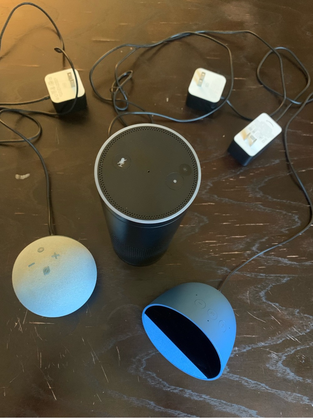 Used bundle of Amazon Alexa 3 pack